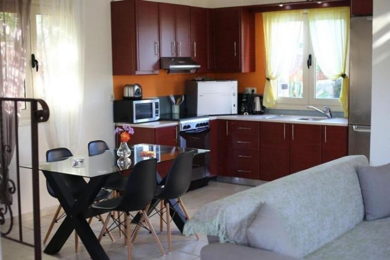 Spilia bei Kolymvari Kreta, Spilia: Drei schöne Villen in der grünsten Landschaft mit privaten Pools zu verkaufen Haus kaufen